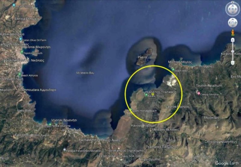 Tholos Kreta, Tholos: Baugrundstück für ein Hotelprojekt mit Meerblick zu verkaufen Grundstück kaufen